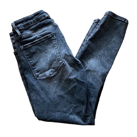 FRAME Denim Le One Skinny Crop Size 2 Hughes Wash High Rise Size 2 - Picture 5 of 9